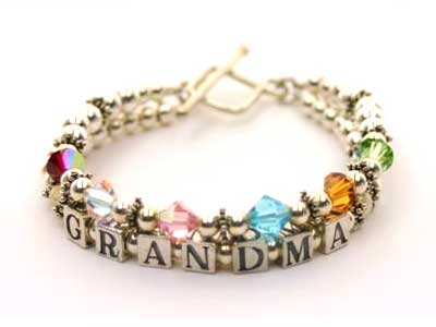 Customized Grandmother's Bracelets
