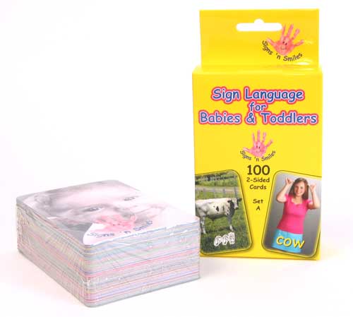 Sign Language Flash Cards for Babies & Toddlers